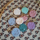 Imperdible ángel de la guarda 