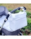 Bolso Carrito Grande Wafle Blanco