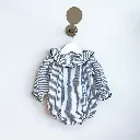 Pelele Bilbao rayas azules