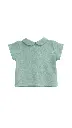 CAMISA BEBÉ MANGA CORTA VERDE PRADINO