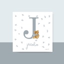 Lámina inicial osito