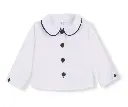 camisa bebe oxford vivo azul